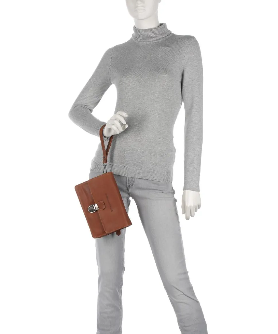 Lucca Umhängetasche Pull-Up Rindsleder cognac
