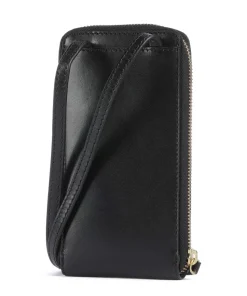 Lucrezia Handytasche Rindsleder schwarz