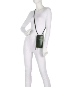 Lucrezia Handytasche Rindsleder schwarz