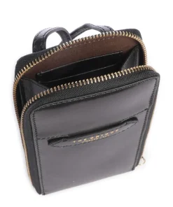 Lucrezia Handytasche Rindsleder schwarz