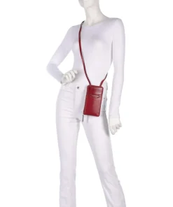 Lucrezia Handytasche Rindsleder rot