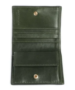 Lucrezia RFID Geldbörse fein genarbtes Rindsleder khaki