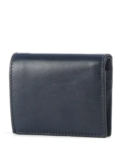 Lucrezia RFID Geldbörse fein genarbtes Rindsleder dunkelblau