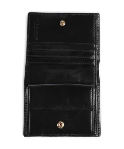 Lucrezia RFID Geldbörse fein genarbtes Rindsleder schwarz