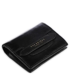 Lucrezia RFID Geldbörse fein genarbtes Rindsleder schwarz