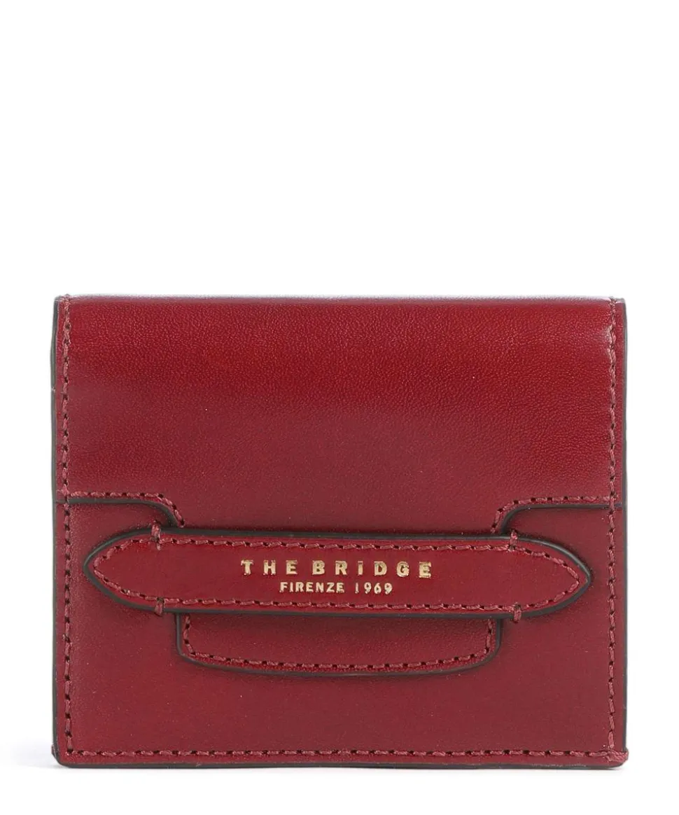 Lucrezia RFID Geldbörse fein genarbtes Rindsleder dunkelrot