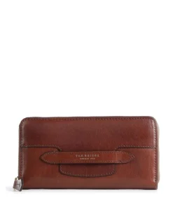 Lucrezia RFID Geldbörse glattes Rindsleder braun