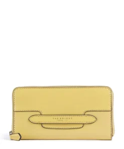 Lucrezia RFID Geldbörse glattes Rindsleder gelb