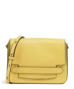 Lucrezia Umhängetasche genarbtes Rindsleder gelb