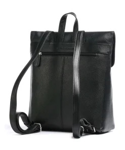 Luis Rucksack genarbtes Rindsleder schwarz