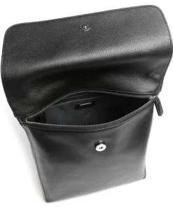 Luis Rucksack genarbtes Rindsleder schwarz