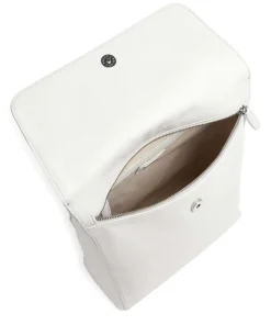 Luis Rucksack genarbtes Rindsleder hellgrau