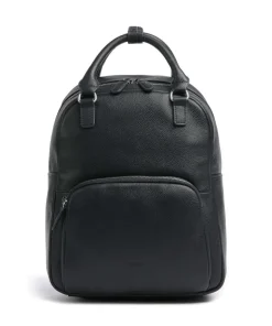 Luis Rucksack genarbtes Rindsleder navy