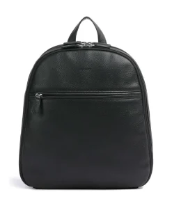 Luis Rucksack genarbtes Rindsleder schwarz