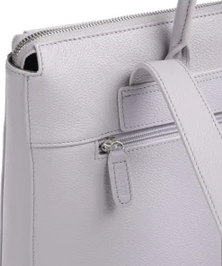 Luis Rucksack genarbtes Rindsleder violett