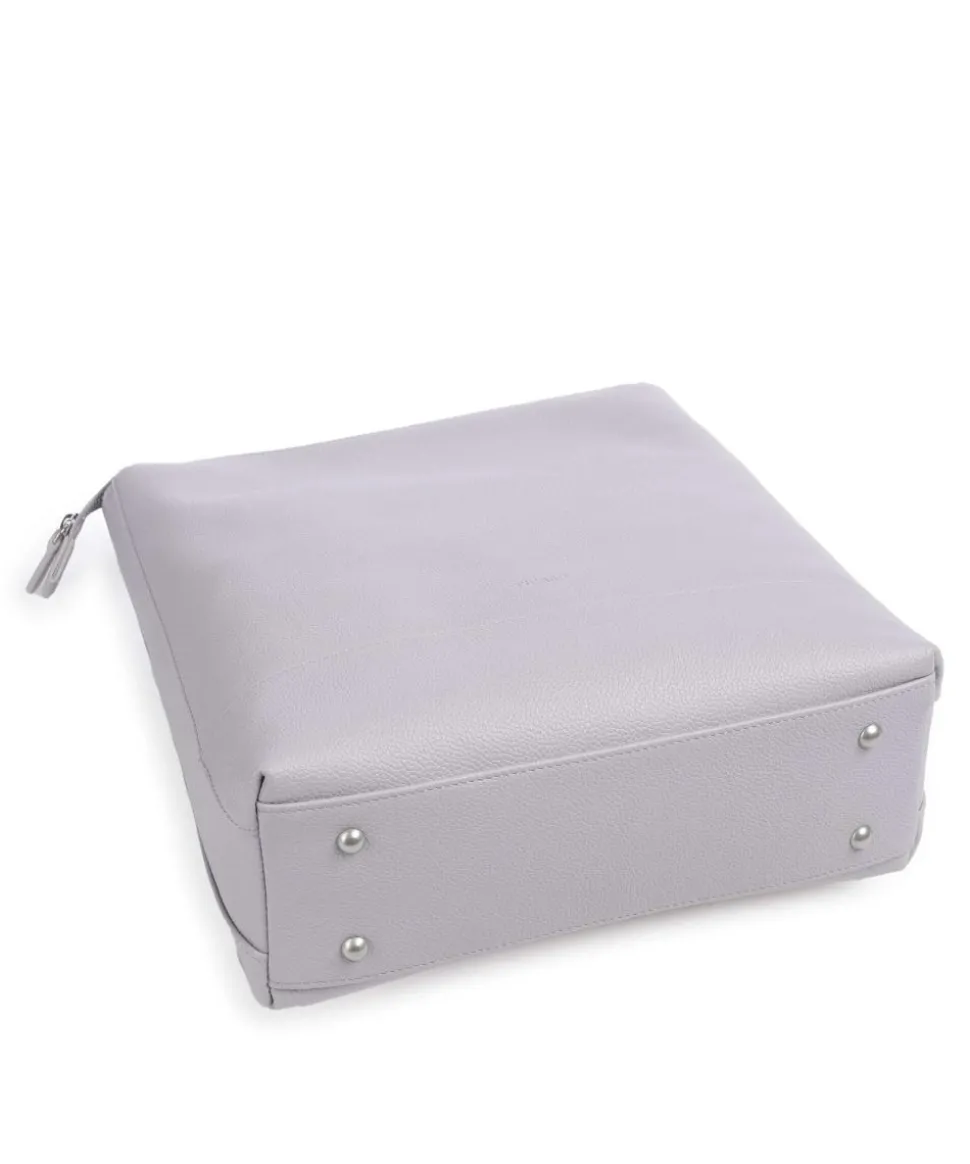 Luis Rucksack genarbtes Rindsleder violett