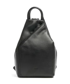 Luis Rucksack genarbtes Rindsleder schwarz