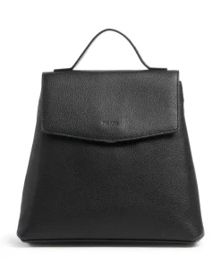 Luis Rucksack genarbtes Rindsleder schwarz