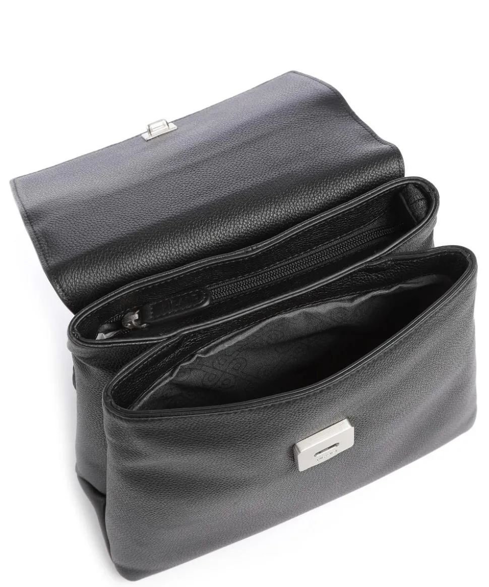 Luis Rucksack genarbtes Rindsleder schwarz