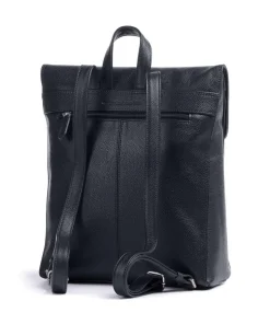 Luis Rucksack genarbtes Rindsleder navy