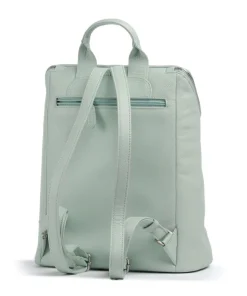 Luis Rucksack genarbtes Rindsleder mintgrün