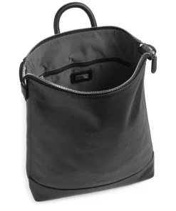 Luis Rucksack genarbtes Rindsleder schwarz