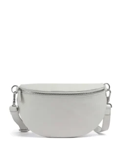 Luis Umhängetasche genarbtes Rindsleder hellgrau