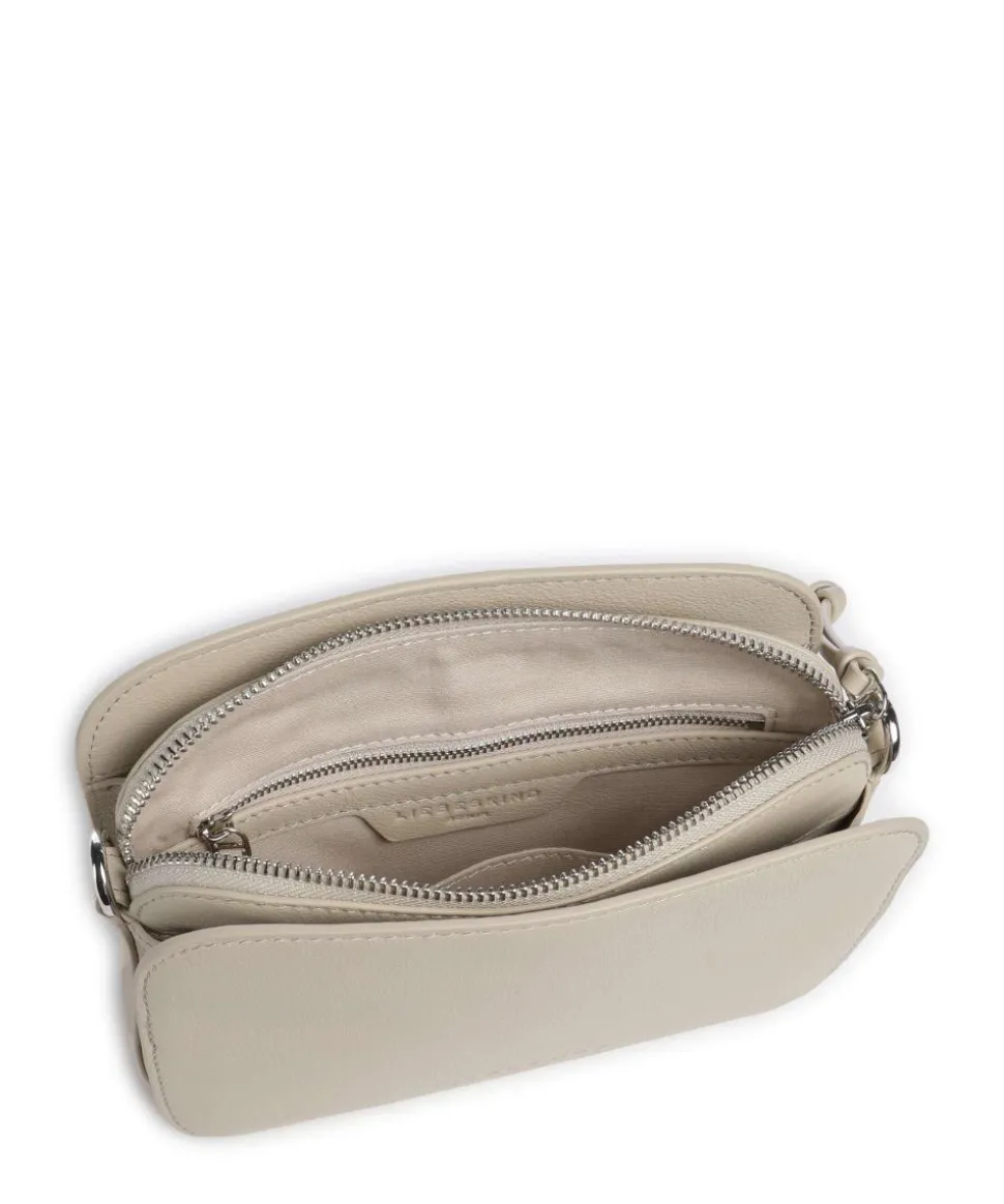 Luka Harris S Umhängetasche genarbtes Rindsleder creme