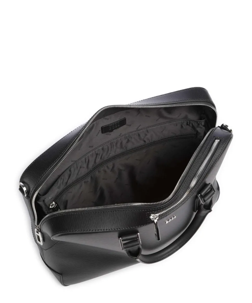 Luminary Aktentasche 14″ geprägtes Rindsleder schwarz