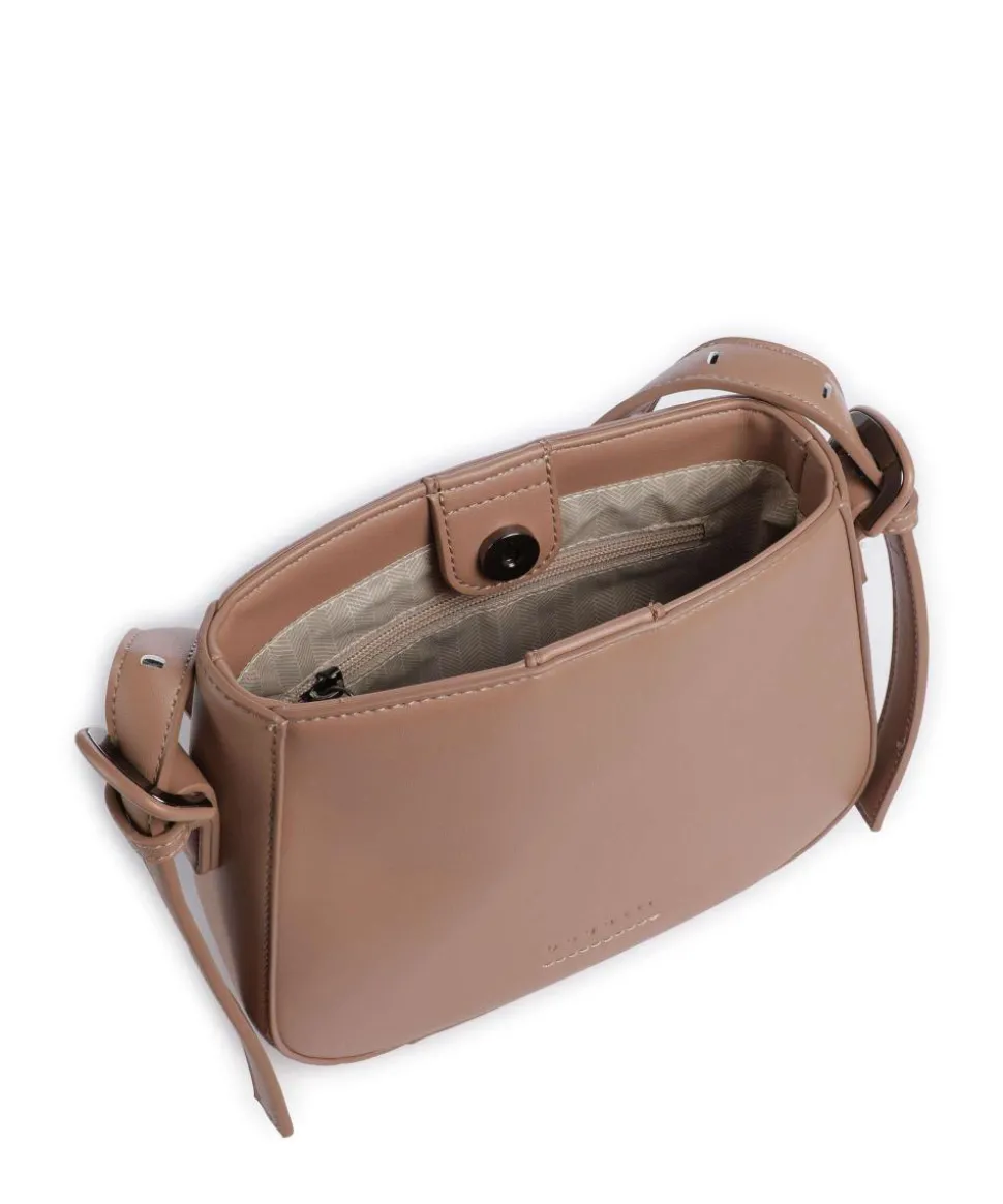 Luna Umhängetasche Lederimitat powder