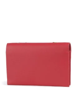 Lunar New Year Geldbörse fein genarbtes Rindsleder rot