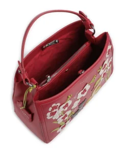 Lunar New Year Handtasche fein genarbtes Rindsleder rot