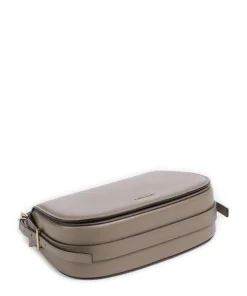 Lydia Schultertasche Rindsleder taupe