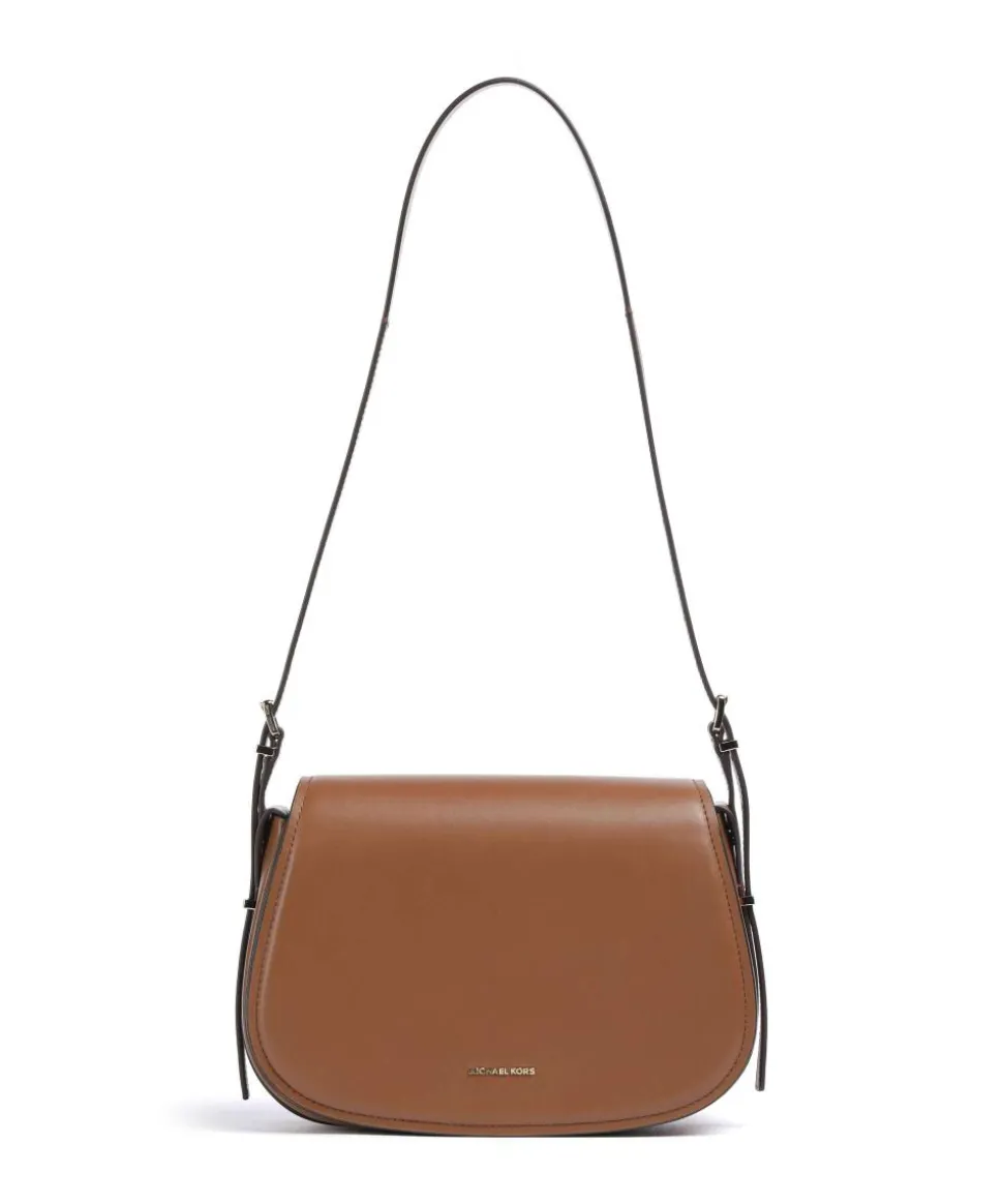 Lydia Schultertasche Rindsleder braun