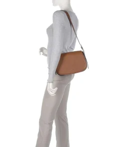 Lydia Schultertasche Rindsleder braun