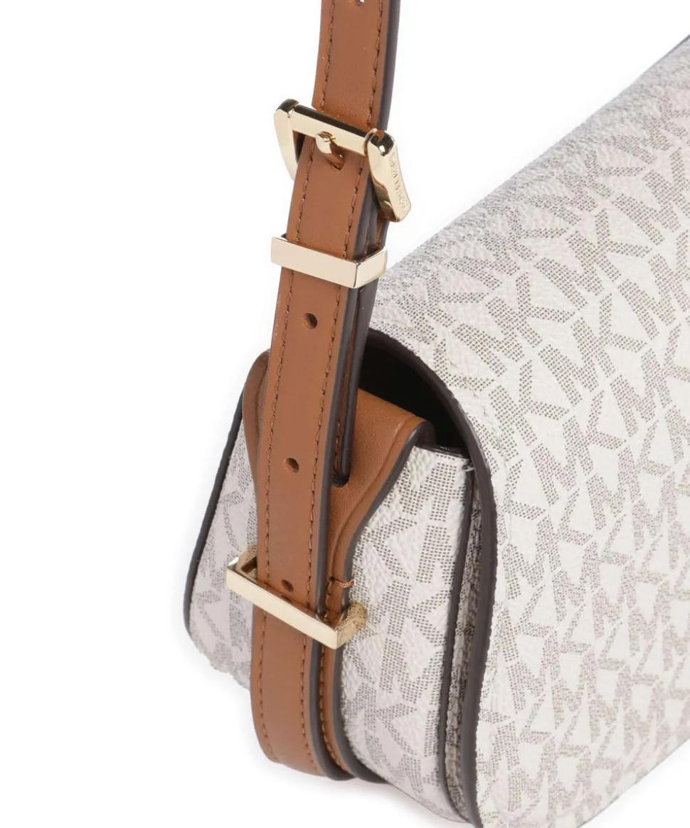 Lydia Small Umhängetasche Lederimitat creme