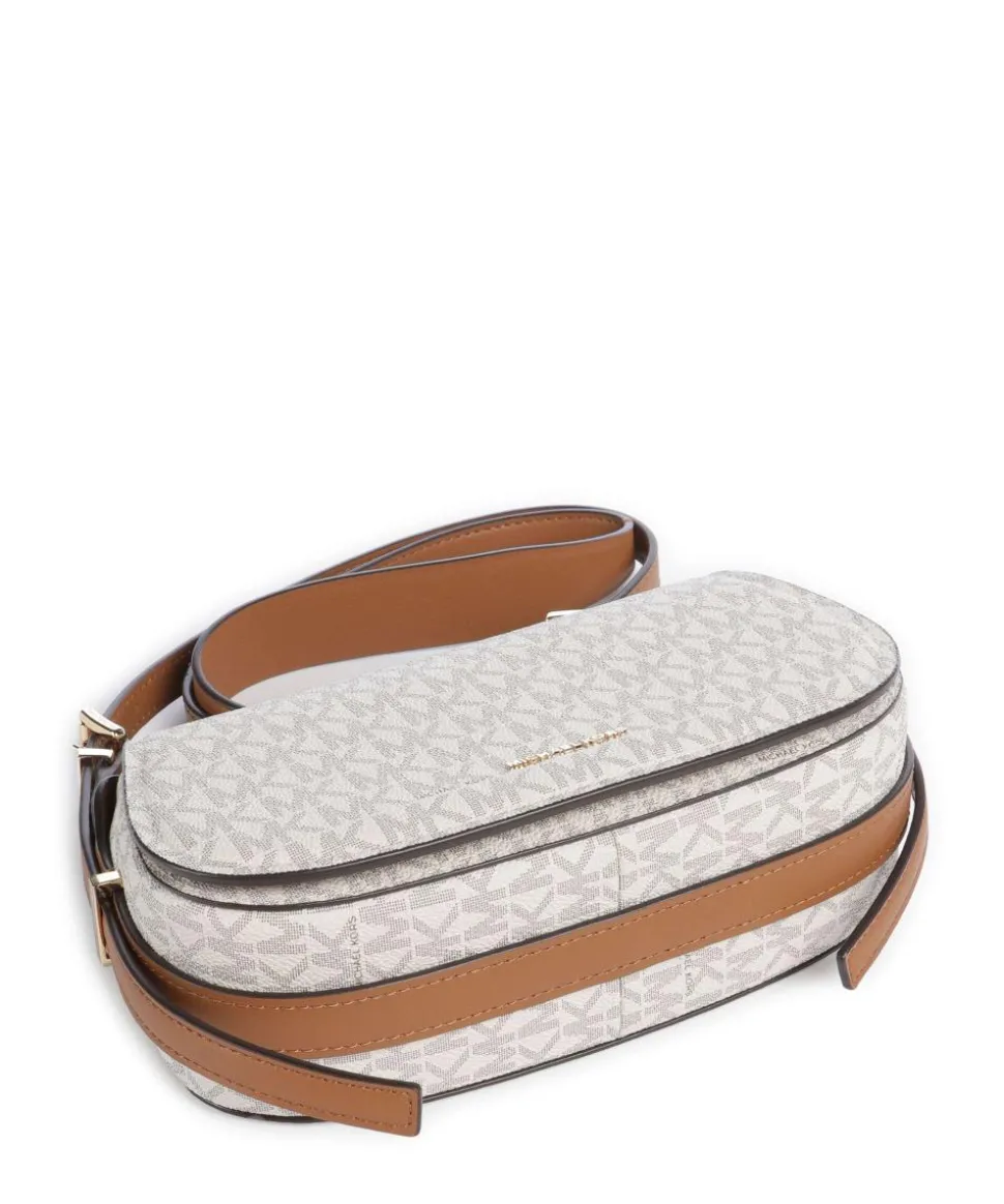 Lydia Small Umhängetasche Lederimitat creme