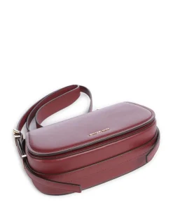 Lydia Small Umhängetasche fein genarbtes Rindsleder wein