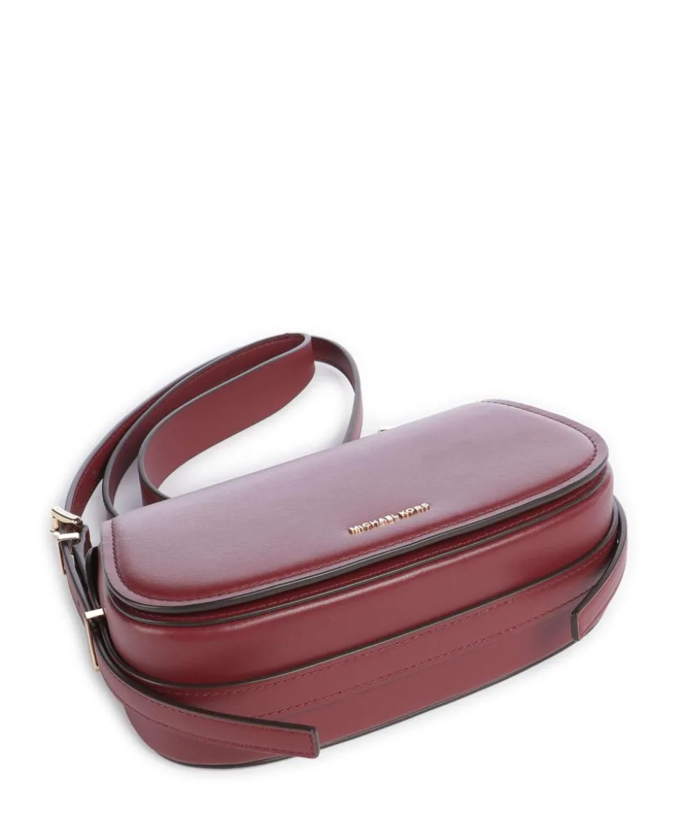 Lydia Small Umhängetasche fein genarbtes Rindsleder wein