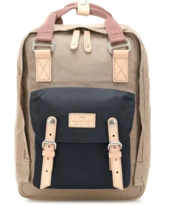Macaroon Rucksack 14″ Nylon hellbraun