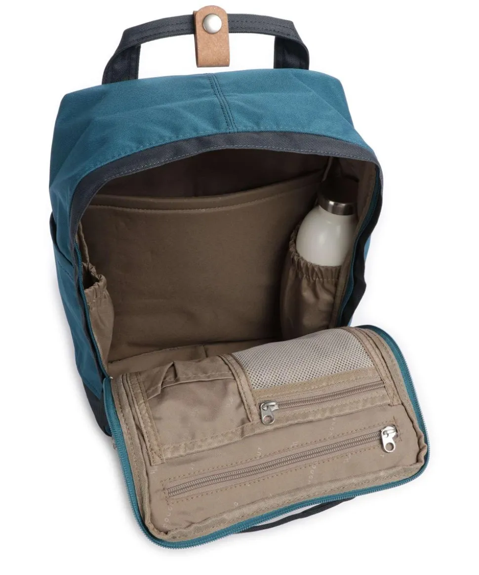 Macaroon Rucksack 14″ Nylon petrol