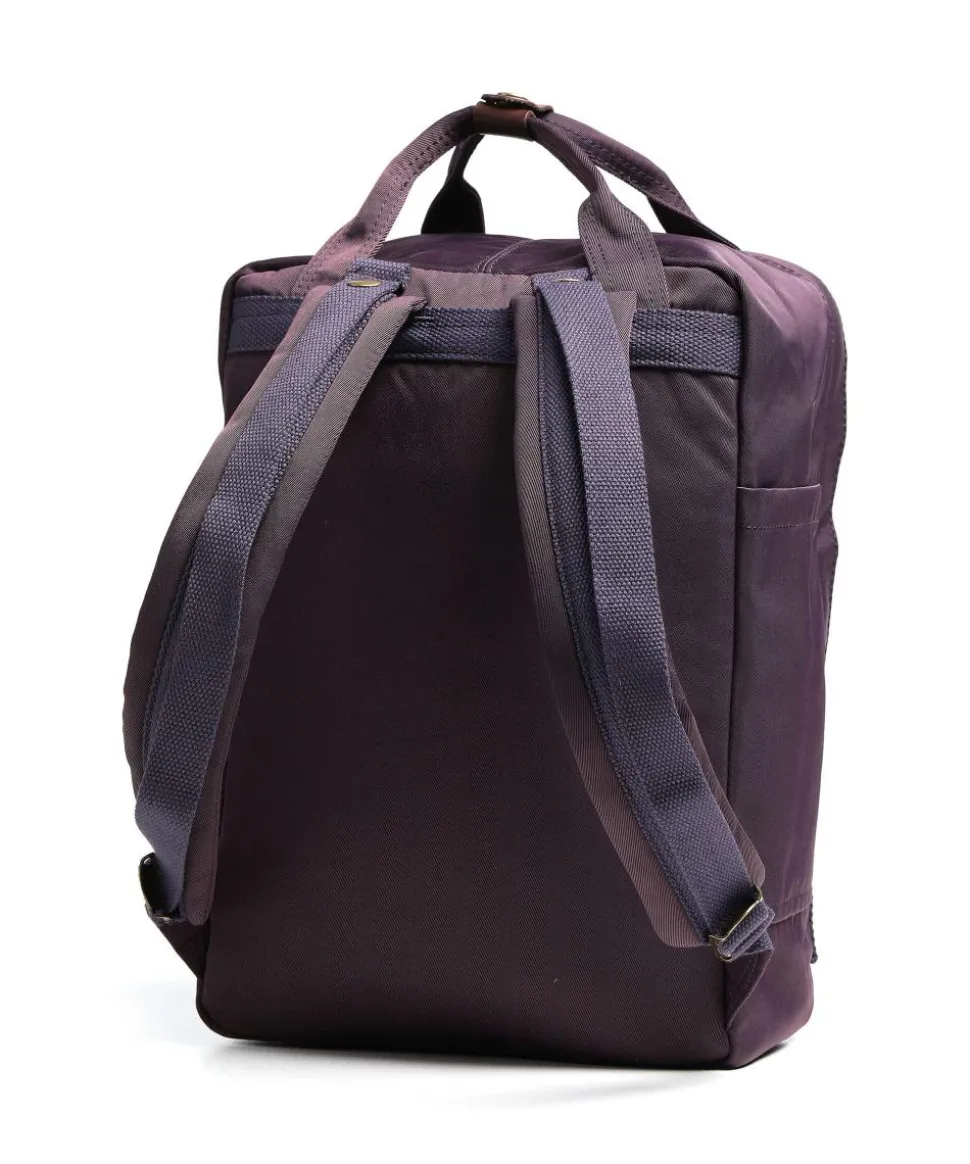 Macaroon Rucksack 14″ Nylon aubergine