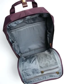 Macaroon Rucksack 14″ Nylon aubergine