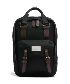 Macaroon Rucksack 14″ Nylon schwarz