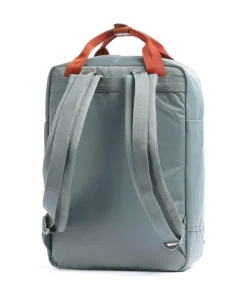 Macaroon Rucksack 14″ Nylon blau/grün