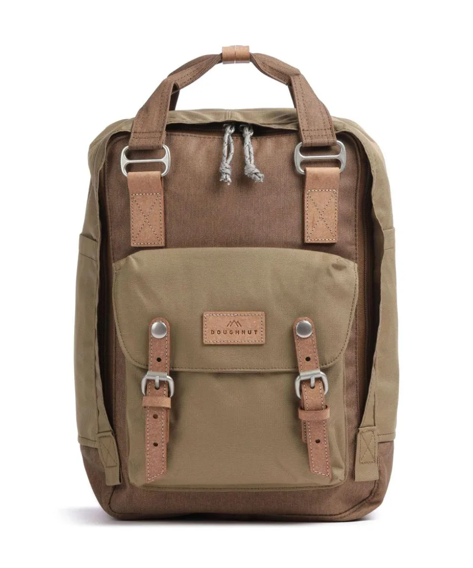 Macaroon Rucksack 14″ Polyester khaki