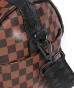 Machine Francaise Weekender schwarz/braun 50 cm