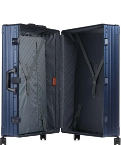 Macro Plus Traveler 4-Rollen Trolley blau 79 cm