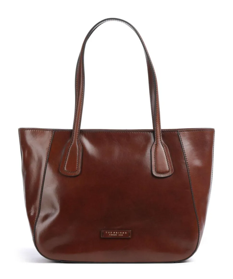 Maddalena Shopper fein genarbtes Rindsleder braun