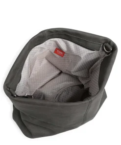 Mademoiselle M140 Beuteltasche Lederimitat dunkelgrau